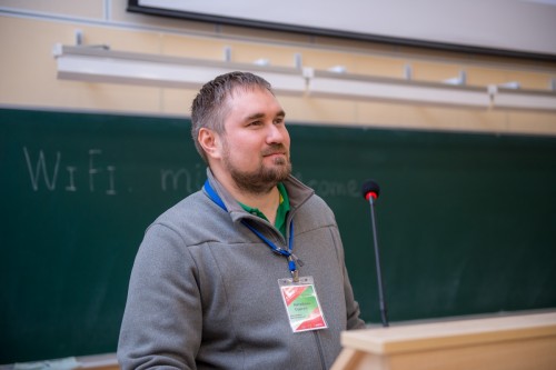 Автайкин С.В. проводит презентация проекта БПЛА